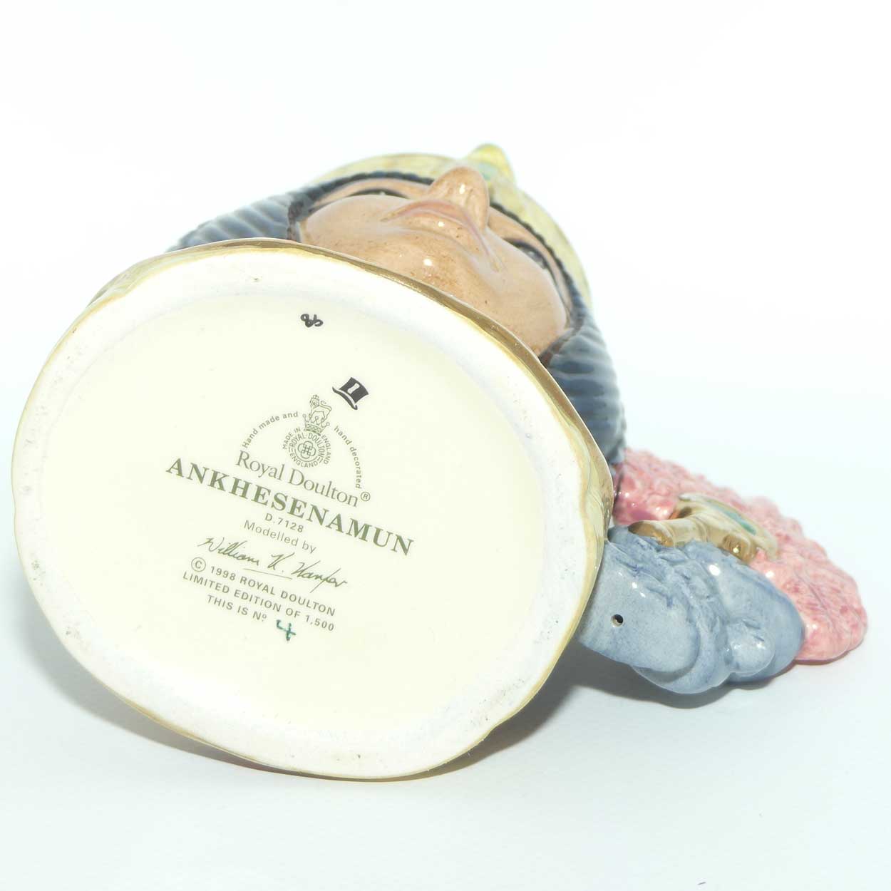 D7128 Royal Doulton small character jug Ankhesenamun | LE 4/1500