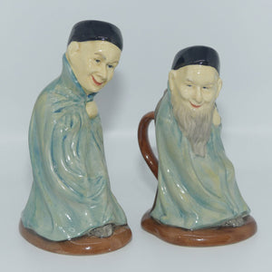 D7132 D7133 Royal Doulton toby jugs | Spook and Bearded Spook | Ltd Ed