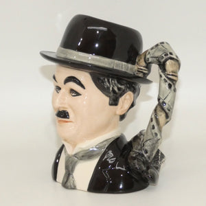 D7145 Royal Doulton small character jug Charlie Chaplinjug-charlie-chaplin