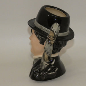 D7145 Royal Doulton small character jug Charlie Chaplin