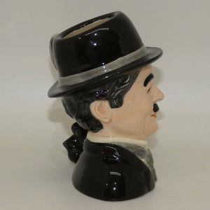 D7145 Royal Doulton small character jug Charlie Chaplin