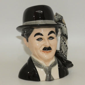 D7145 Royal Doulton small character jug Charlie Chaplin