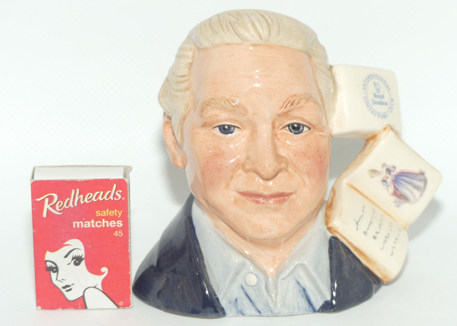 D7156 Royal Doulton small character jug The Figure Collector