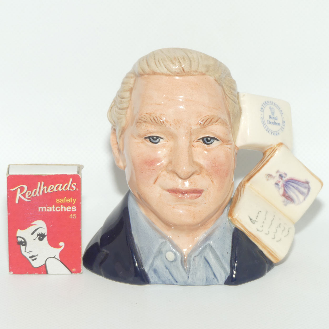 D7156 Royal Doulton small character jug The Figure Collector | + Cert