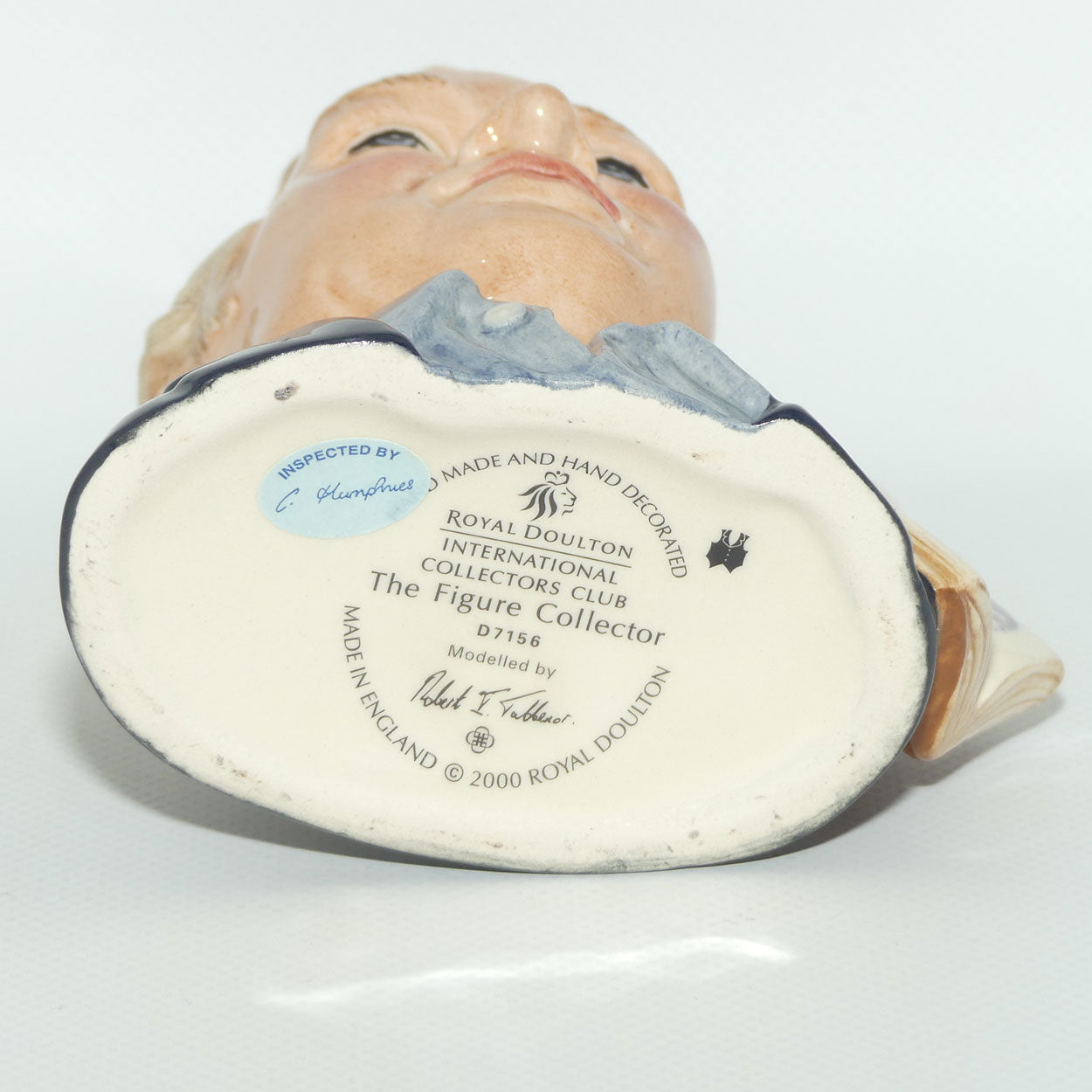 D7156 Royal Doulton small character jug The Figure Collector | + Cert