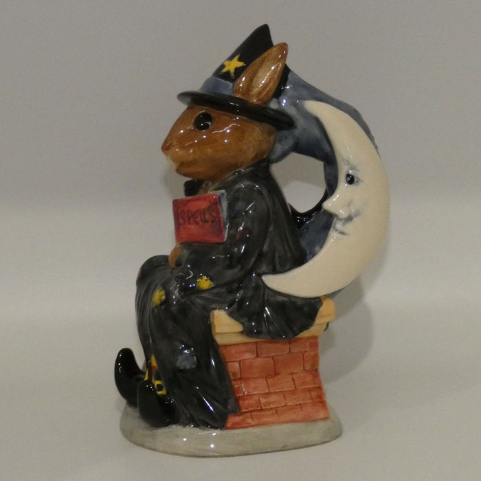 D7166 Royal Doulton Bunnykins Witching Time Toby Jug (Ltd Ed)