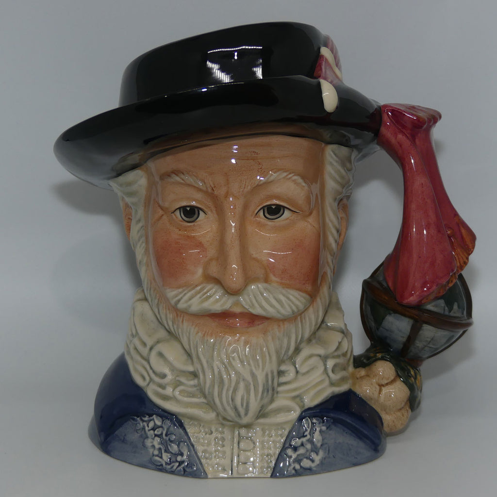 D7169 Royal Doulton large character jug Sir Walter Raleigh | #447/1000