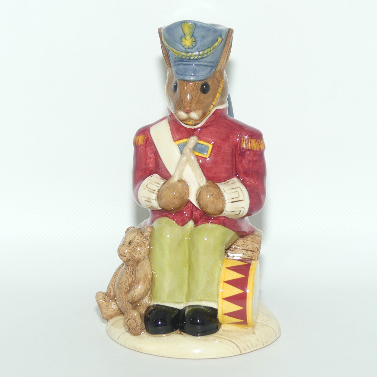 D7185 Royal Doulton Bunnykins Toy Soldier Toby Jug | LE 1500 + Cert | boxed