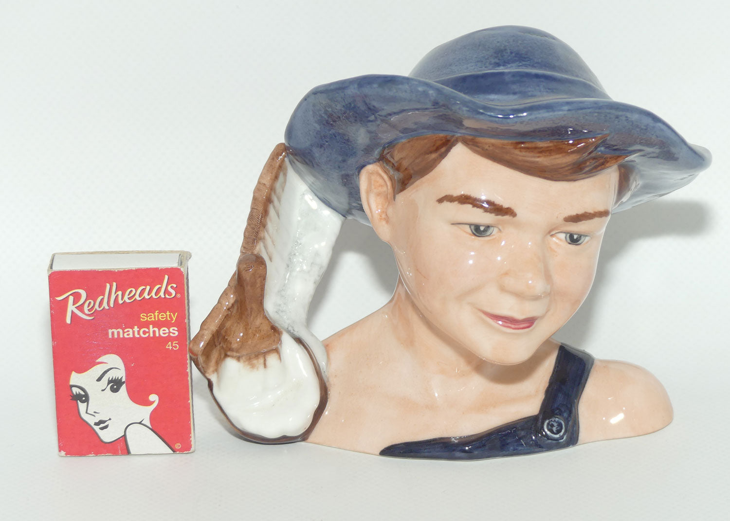 D7187 Royal Doulton small character jug Tom Sawyer  | + Cert