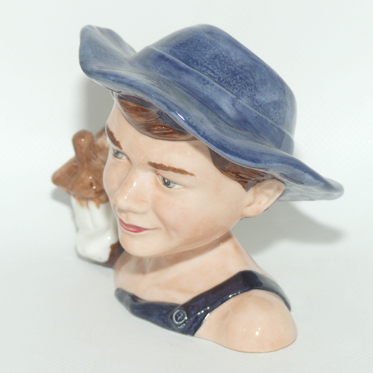 D7187 Royal Doulton small character jug Tom Sawyer  | + Cert
