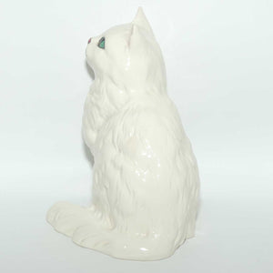 DA126 Royal Doulton Persian Cat | Seated | White | #2