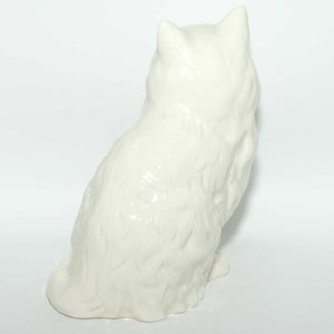 DA126 Royal Doulton Persian Cat | Seated | White | #2