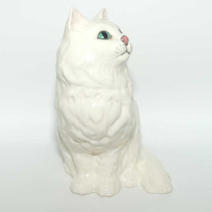 DA126 Royal Doulton Persian Cat | Seated | White | #2