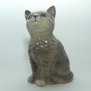 DA128 Royal Doulton Persian Kitten | Style Two | Grey | factory 2nd