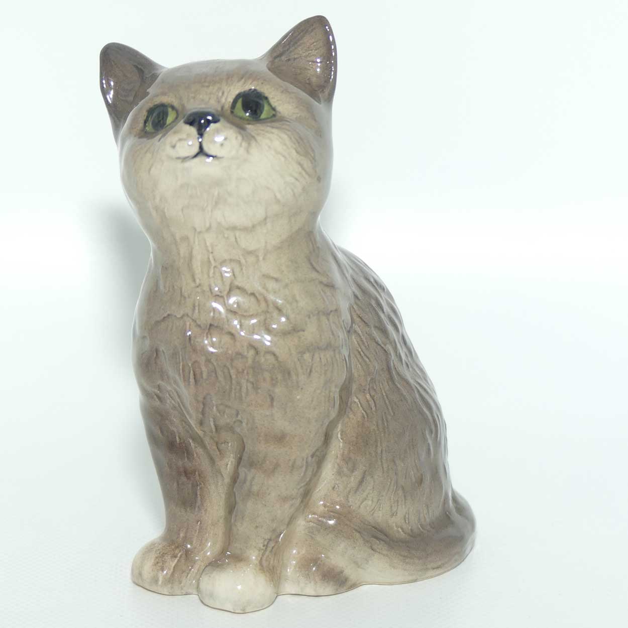 DA128 Royal Doulton Persian Kitten | Style Two | Grey | factory 2nd