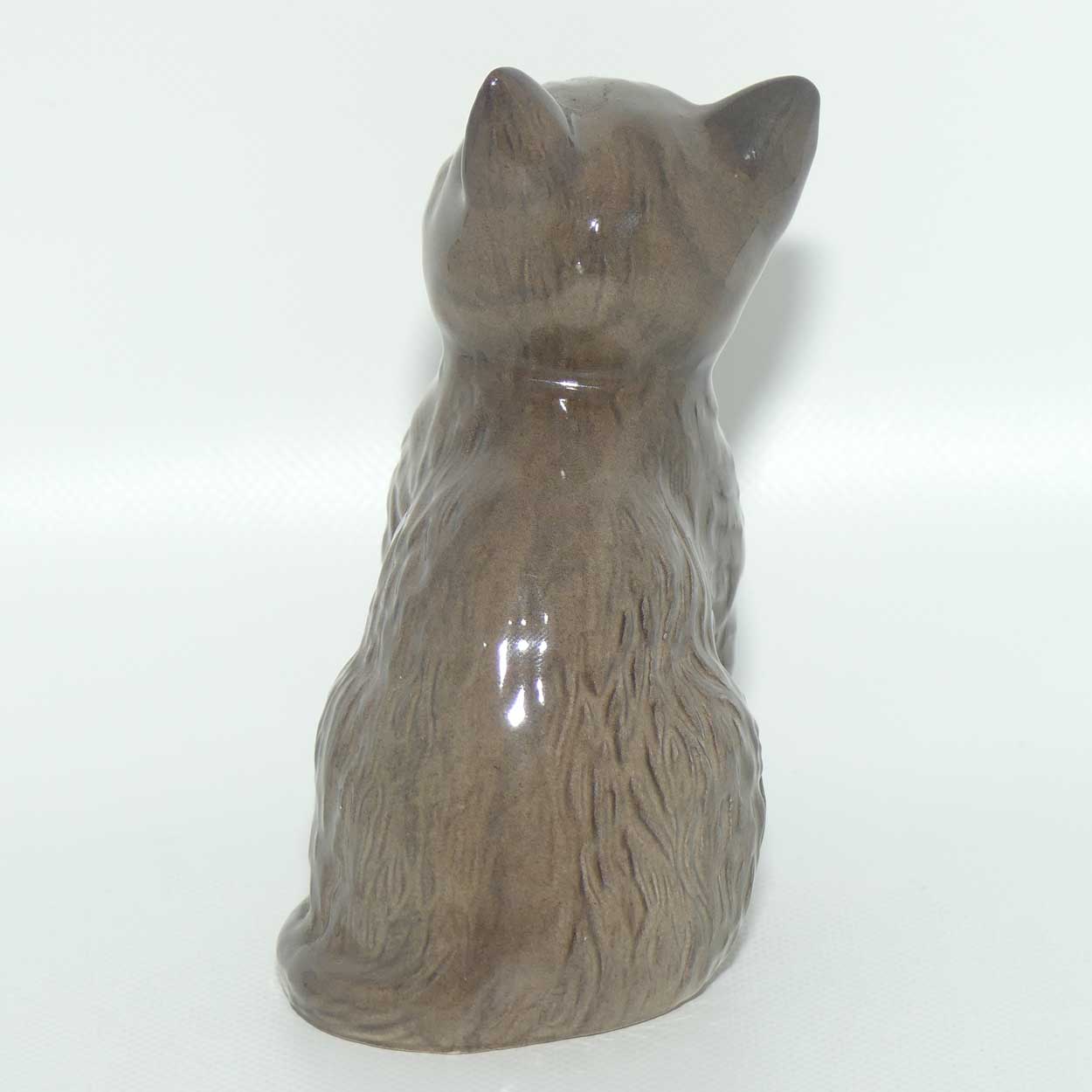 DA128 Royal Doulton Persian Kitten | Style Two | Grey | factory 2nd