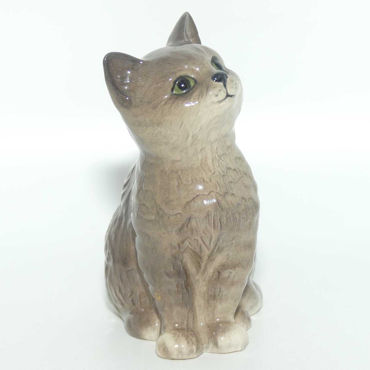 DA128 Royal Doulton Persian Kitten | Style Two | Grey | factory 2nd