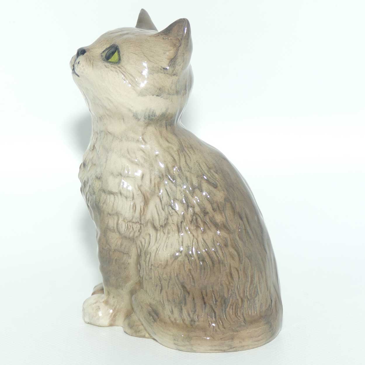 DA128 Royal Doulton Persian Kitten | Style Two | Grey