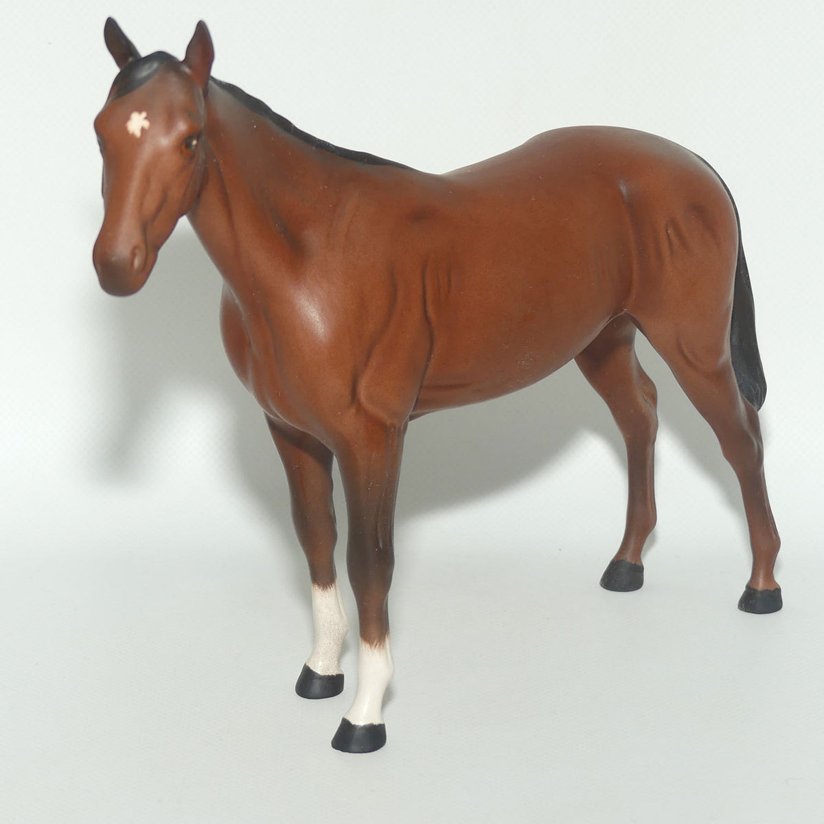 DA042 Royal Doulton Bois Roussel Race Horse | Brown | Matt