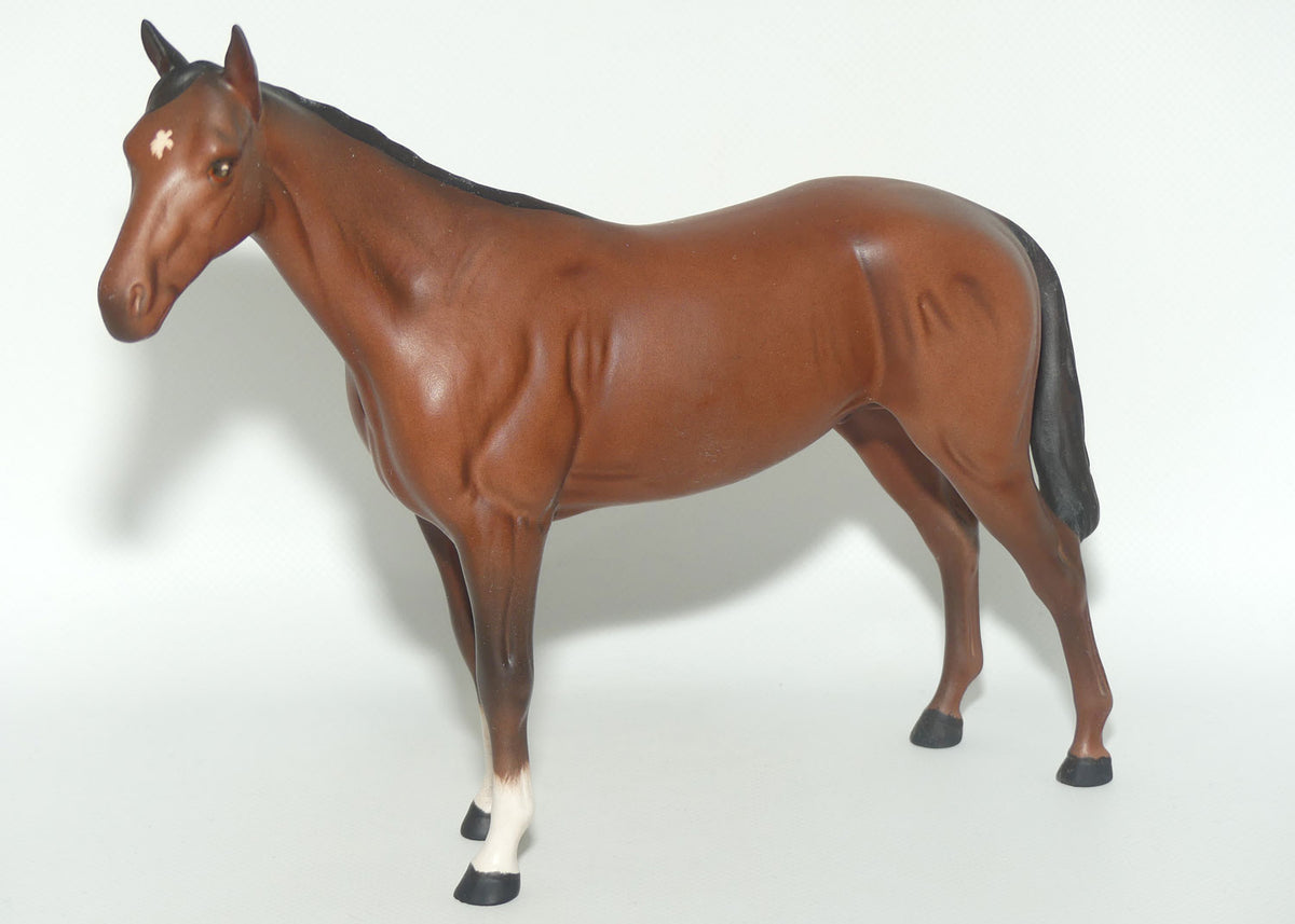DA042 Royal Doulton Bois Roussel Race Horse | Brown | Matt