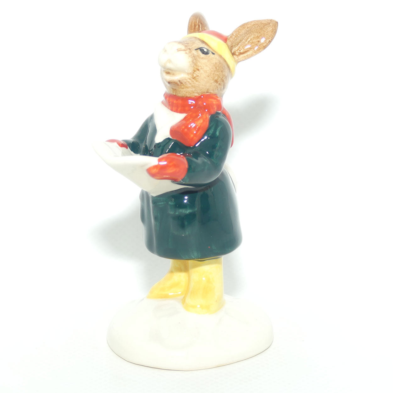 DB104 Royal Doulton Bunnykins Carol Singer | UK Backstamp