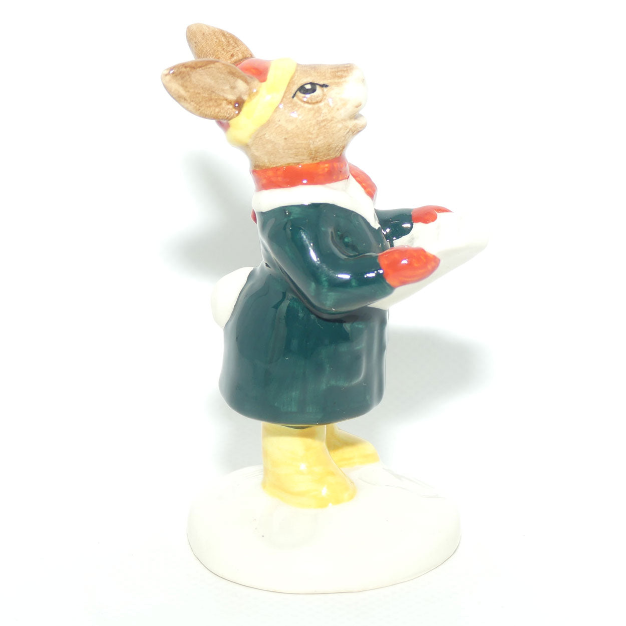 DB104 Royal Doulton Bunnykins Carol Singer | UK Backstamp
