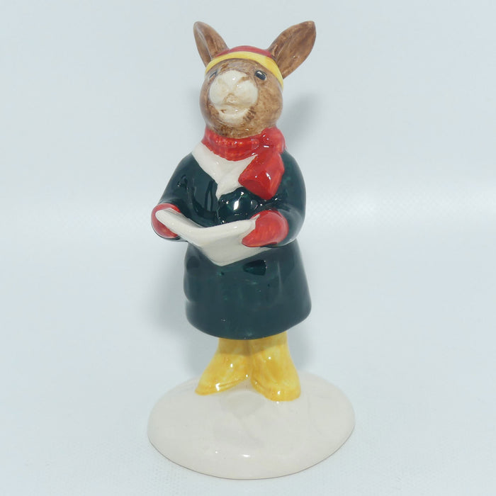 DB104 Royal Doulton Bunnykins Carol Singer | US Backstamp | no box