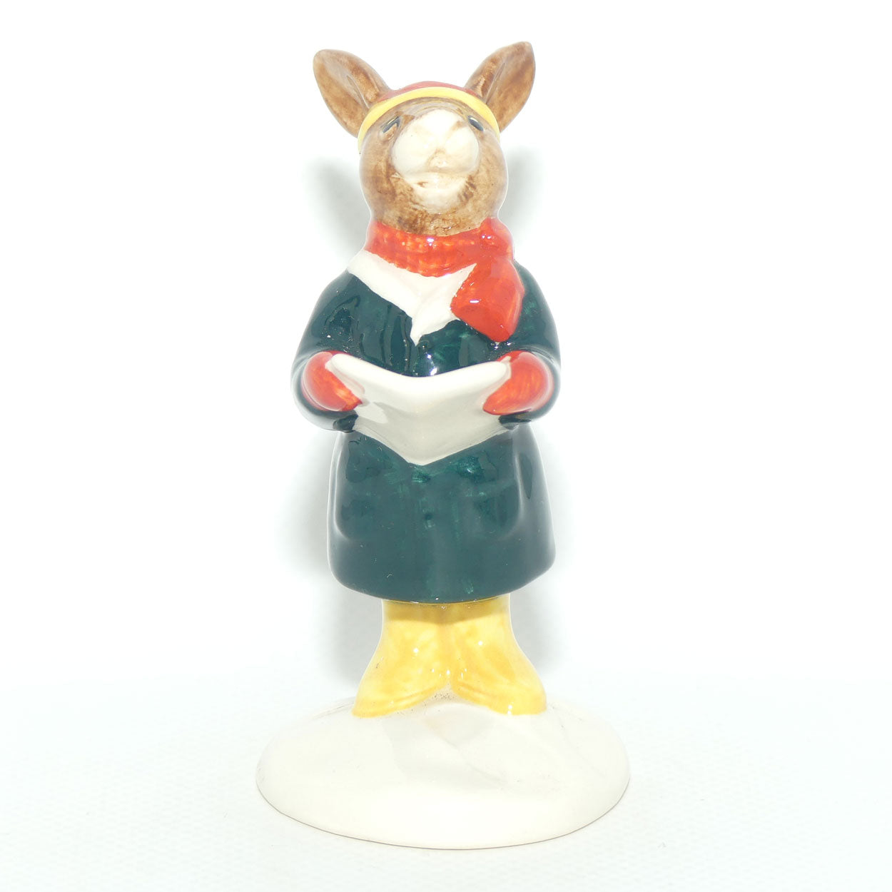 DB104 Royal Doulton Bunnykins Carol Singer | US Backstamp | no box