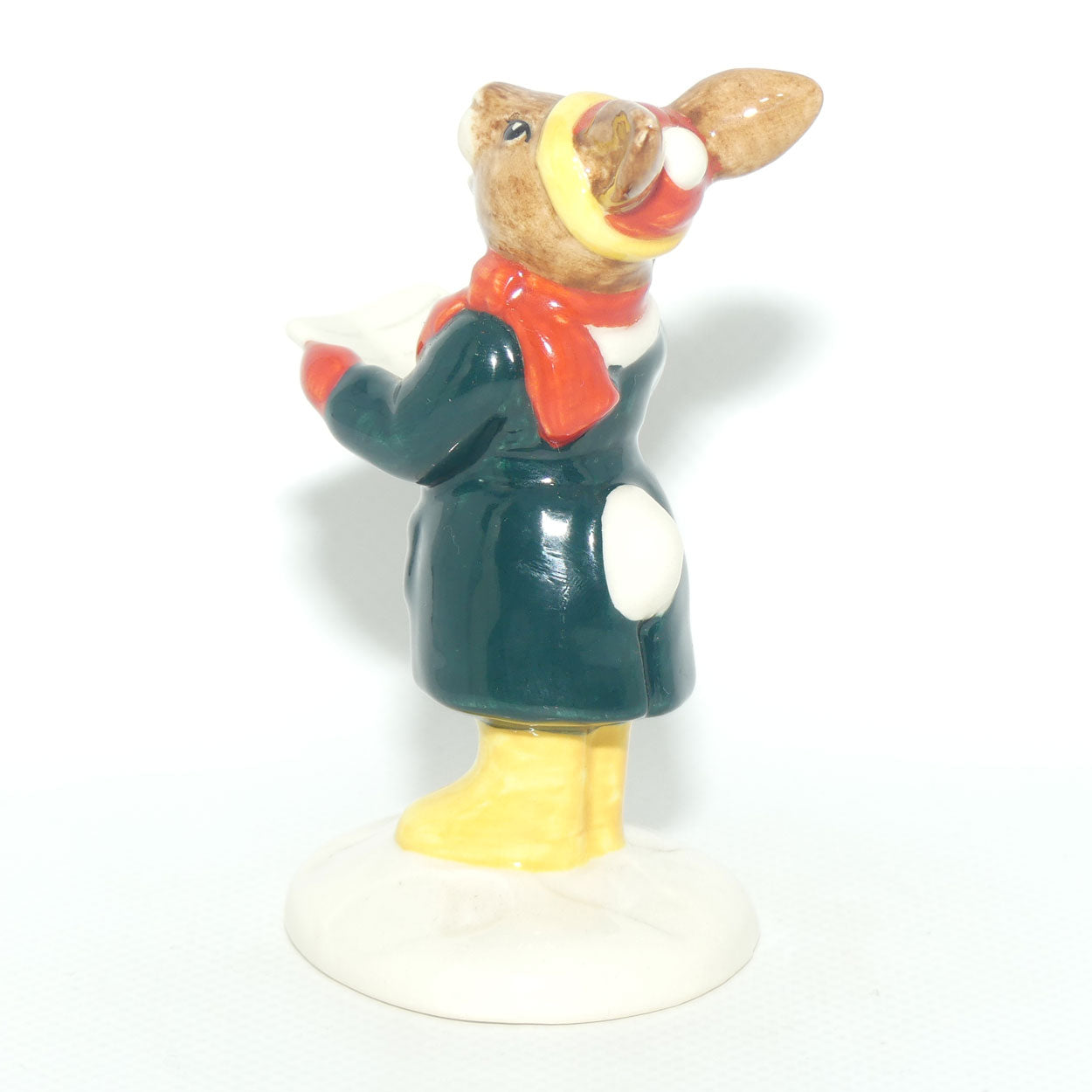 DB104 Royal Doulton Bunnykins Carol Singer | US Backstamp | no box