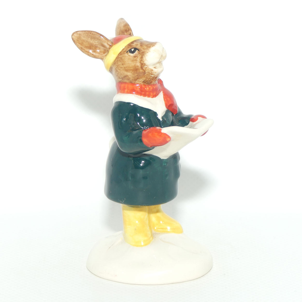 DB104 Royal Doulton Bunnykins Carol Singer | US Backstamp | no box