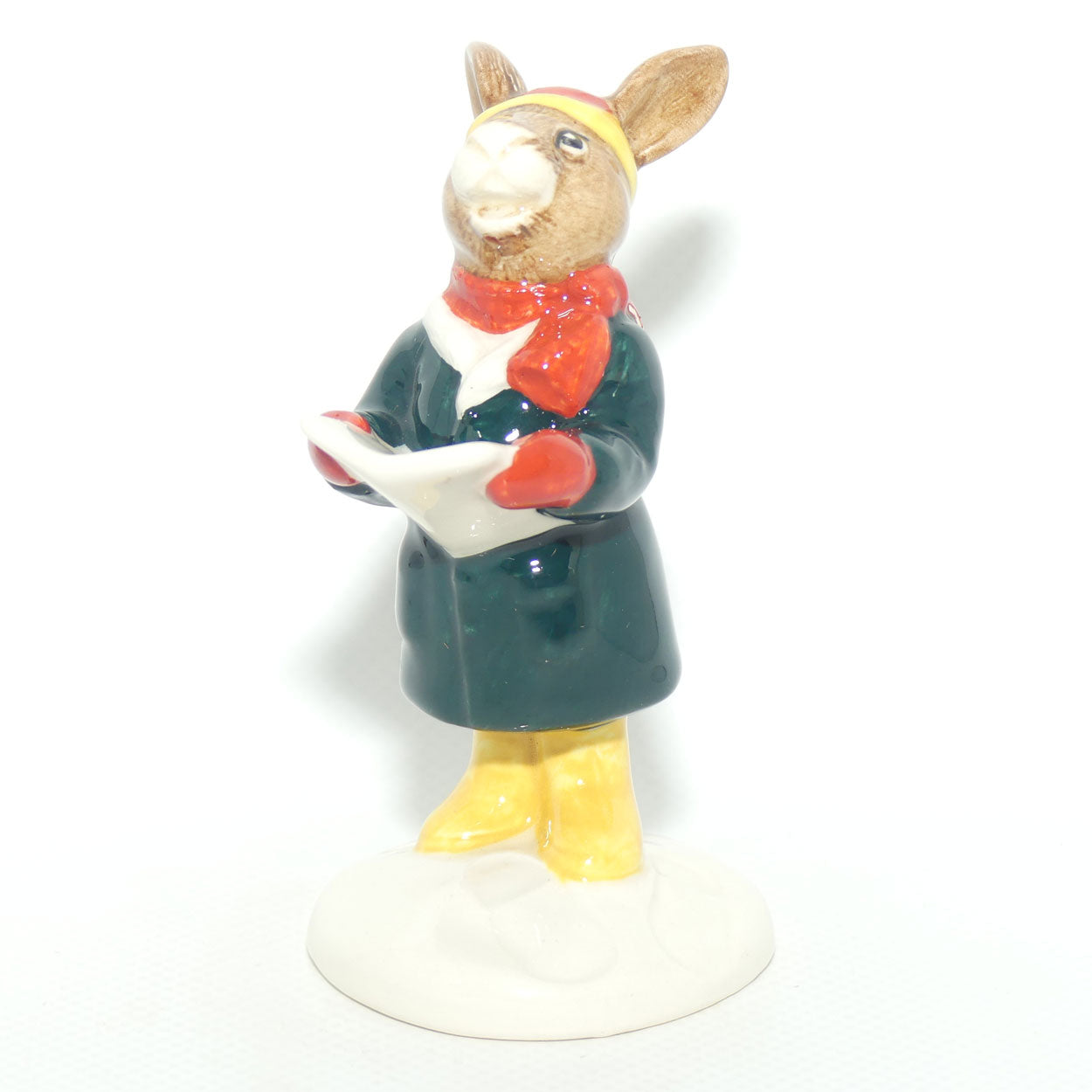DB104 Royal Doulton Bunnykins Carol Singer | US Backstamp | Boxed | LE