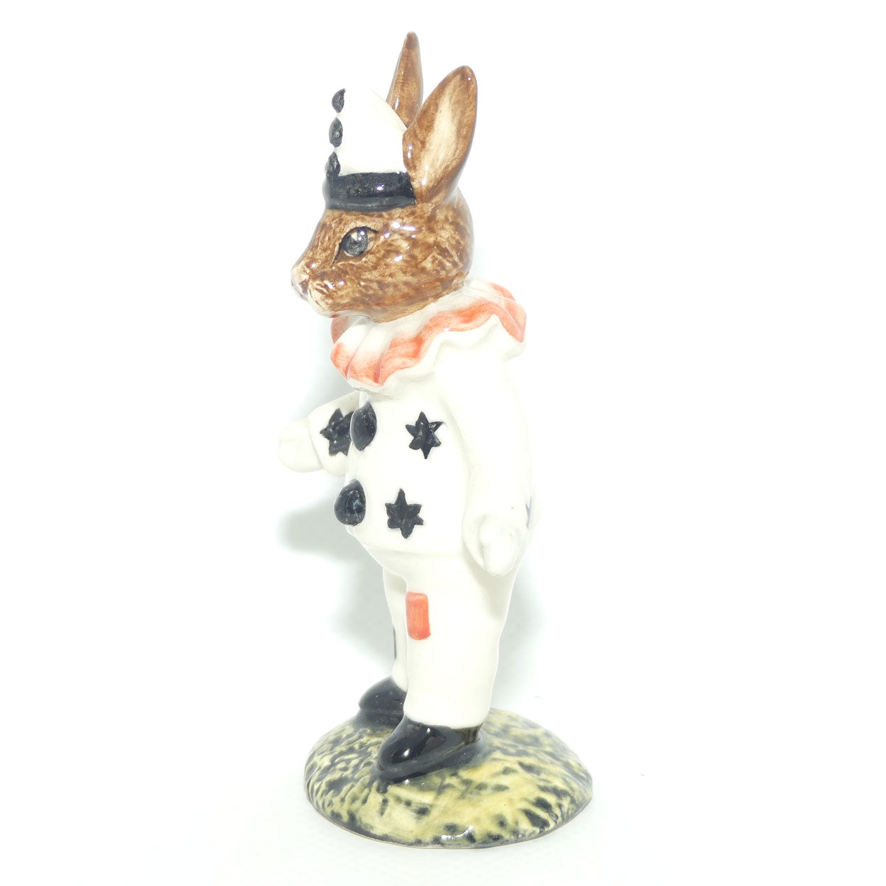 DB128 Royal Doulton Bunnykins Clown | Red Ruff | LE 750 | figure only