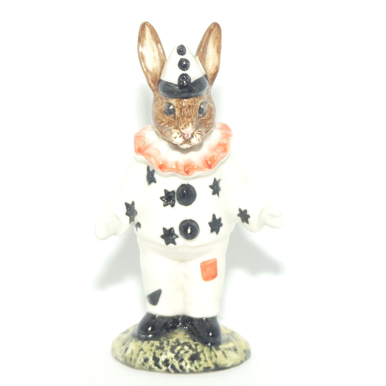 DB128 Royal Doulton Bunnykins Clown | Red Ruff | LE 750 | figure only