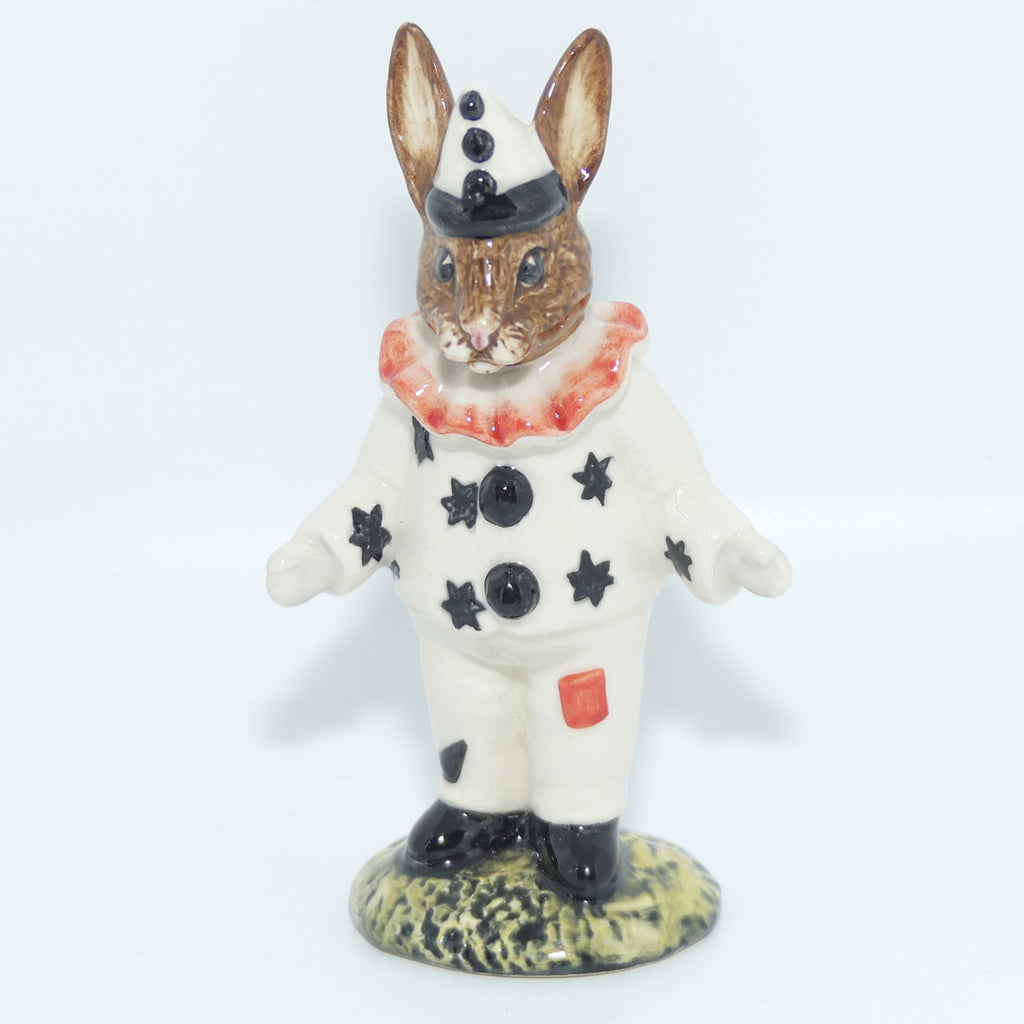 DB128 Royal Doulton Bunnykins Clown | Red Ruff | LE 750