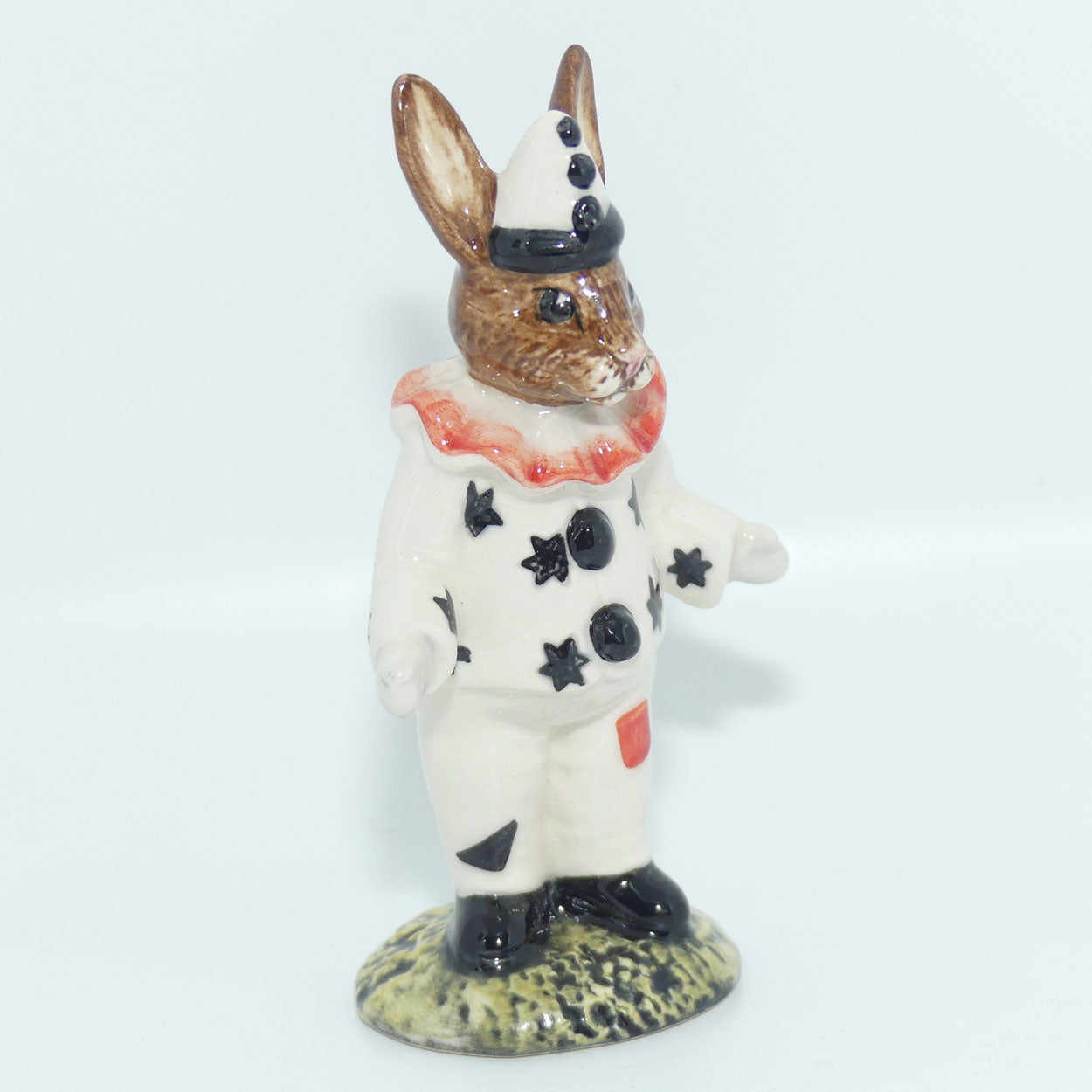 DB128 Royal Doulton Bunnykins Clown | Red Ruff | LE 750