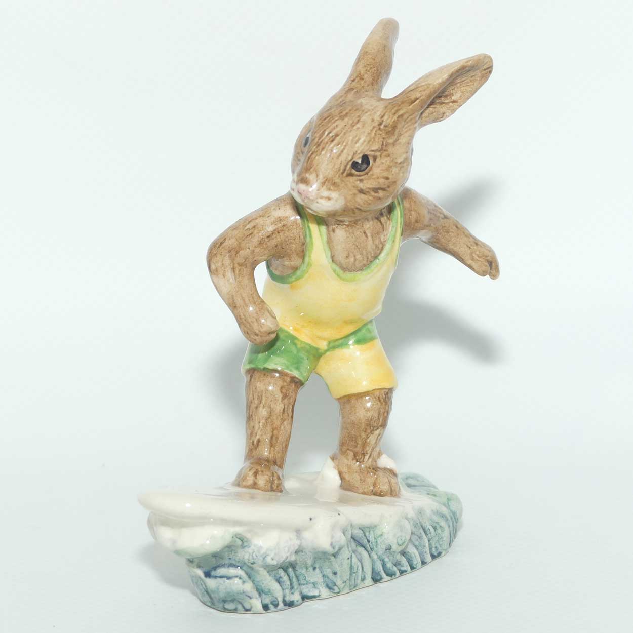 DB133 Royal Doulton Bunnykins Aussie Surfer | figure only