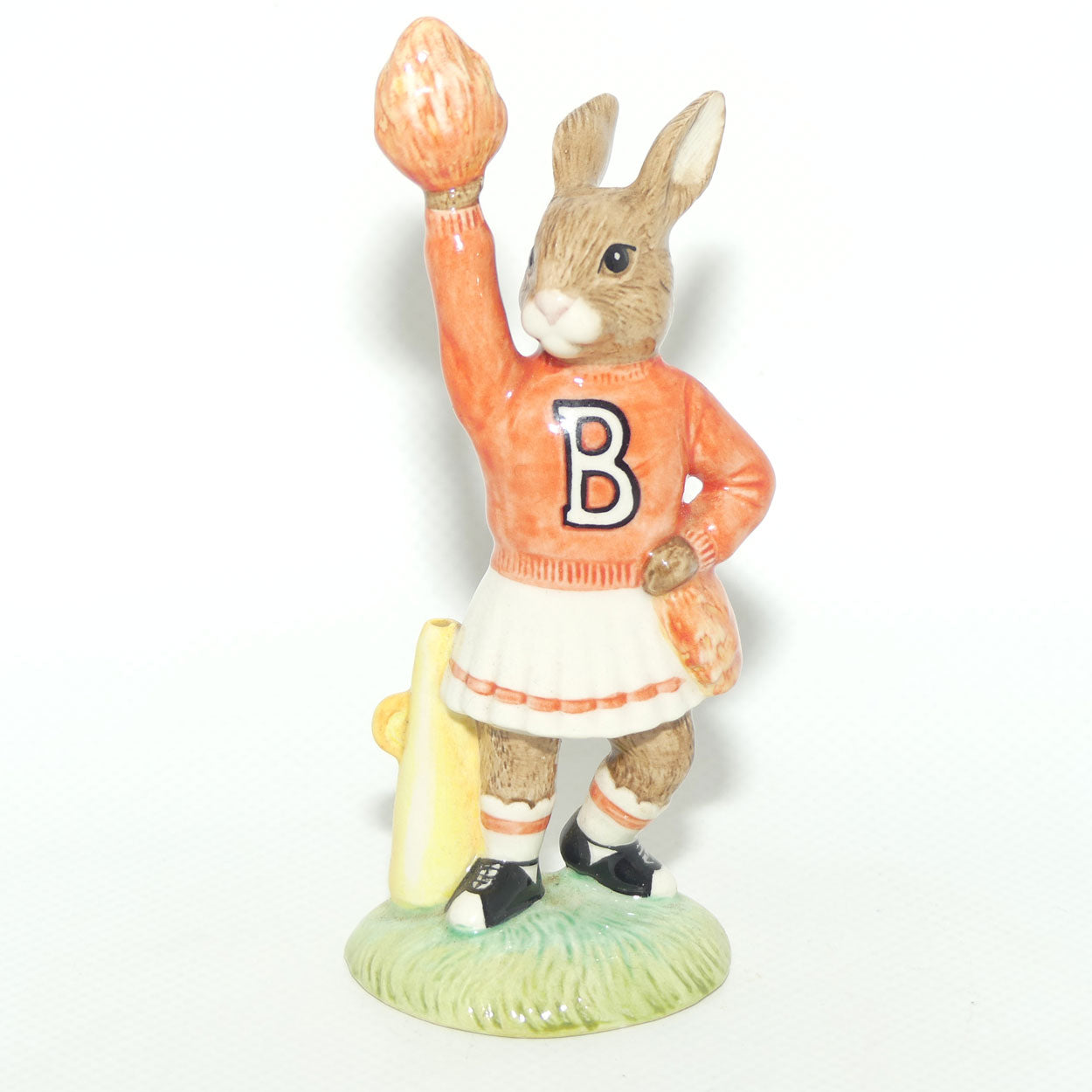 DB142 Royal Doulton Bunnykins Cheerleader | Red | Figure only | LE