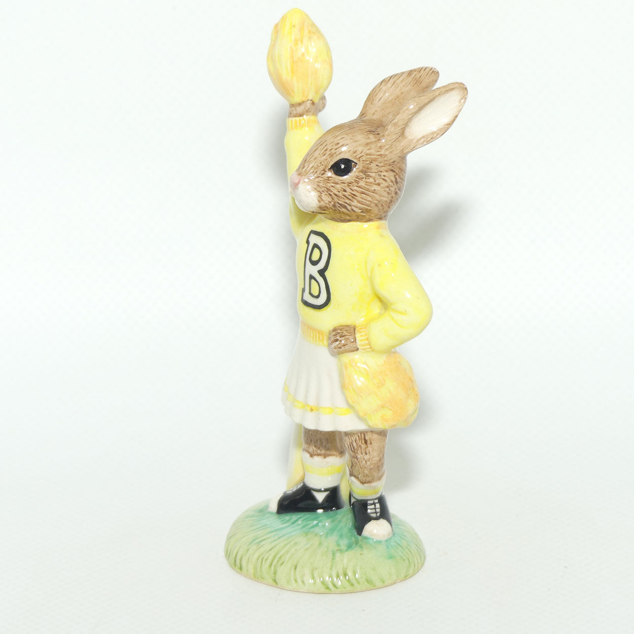 DB143 Royal Doulton Bunnykins Cheerleader | Yellow | Boxed | LE