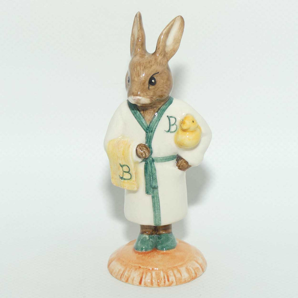 DB148 Royal Doulton Bunnykins Bathtime | signed by demonstration artist