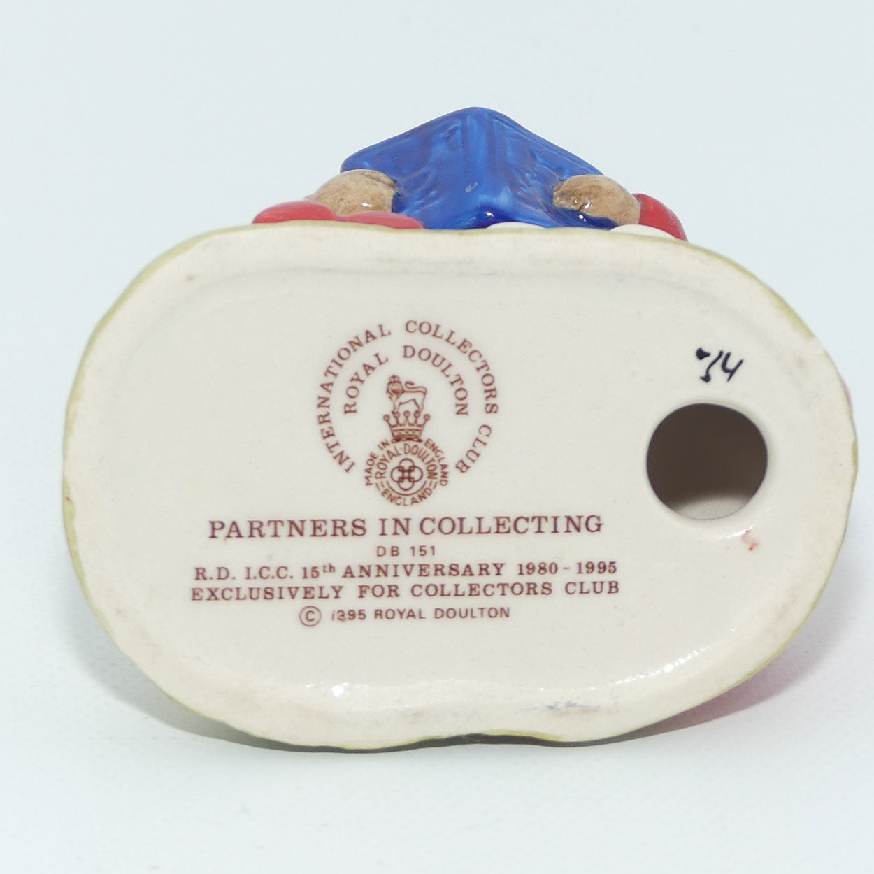 DB151 Royal Doulton Bunnykins Partners in Collecting