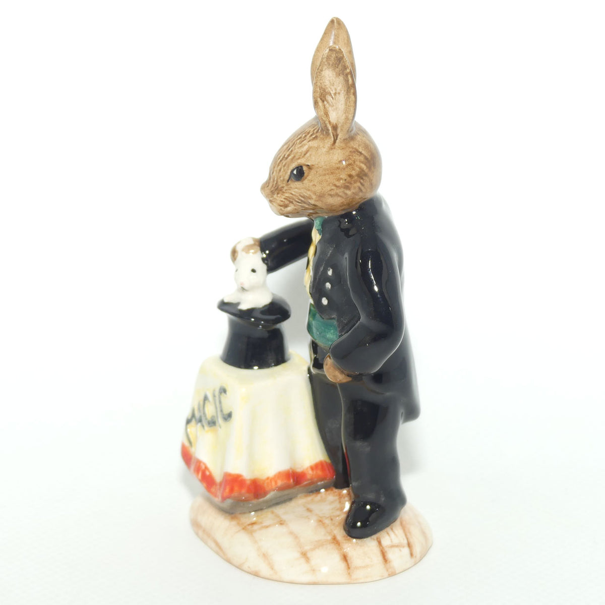 DB159 Royal Doulton Bunnykins Magician | Green Cumerbund | #457 | Boxed