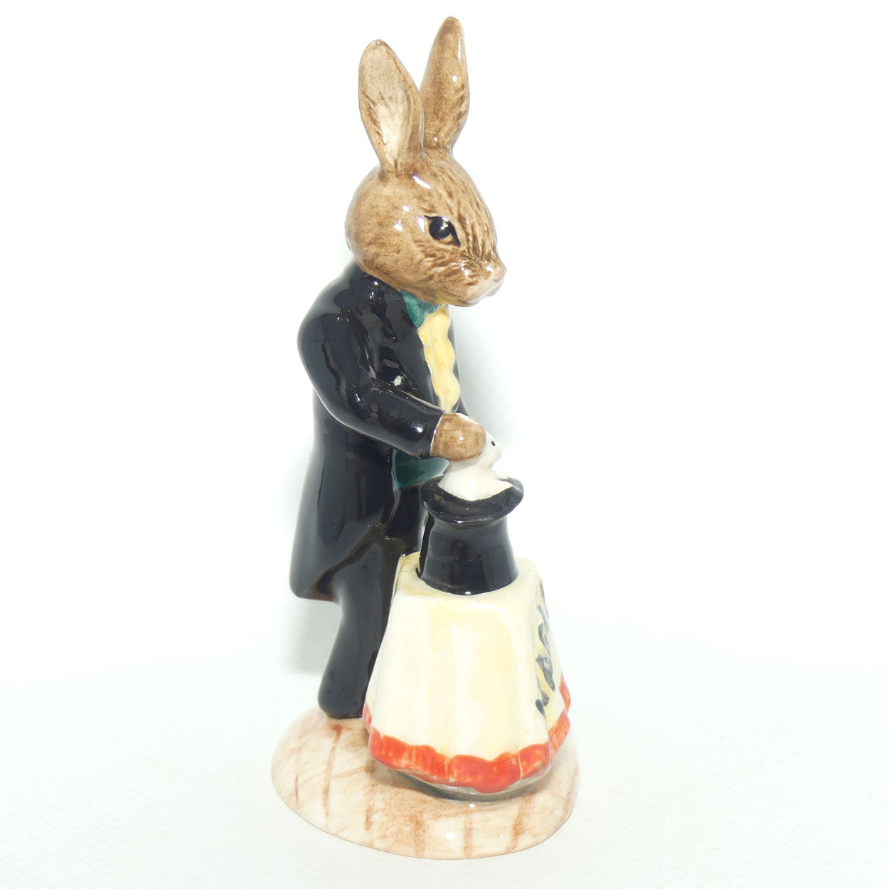 DB159 Royal Doulton Bunnykins Magician | Green Cumerbund | #457 | Boxed