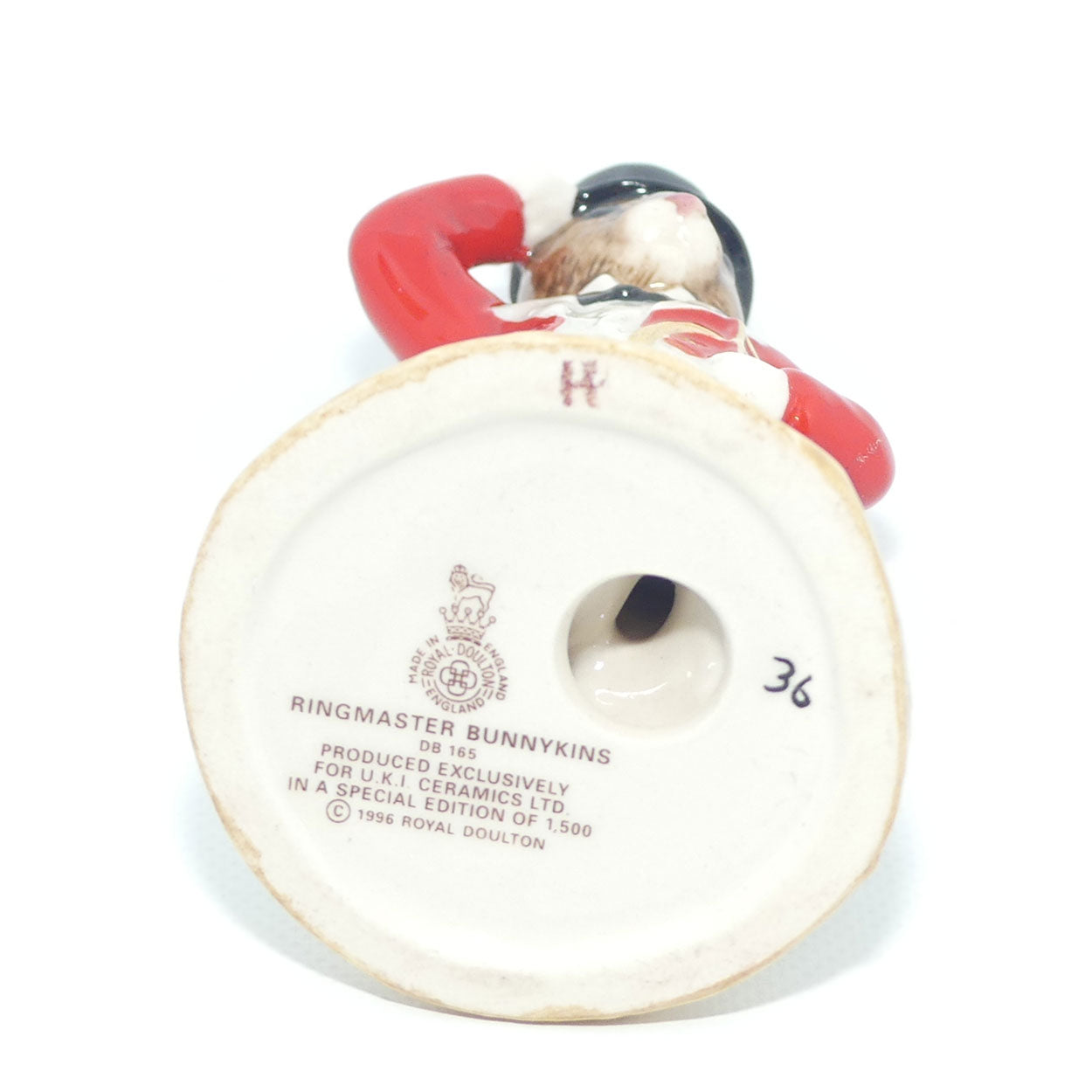 DB165 Royal Doulton Bunnykins Ringmaster | LE 408/1500 | + Cert