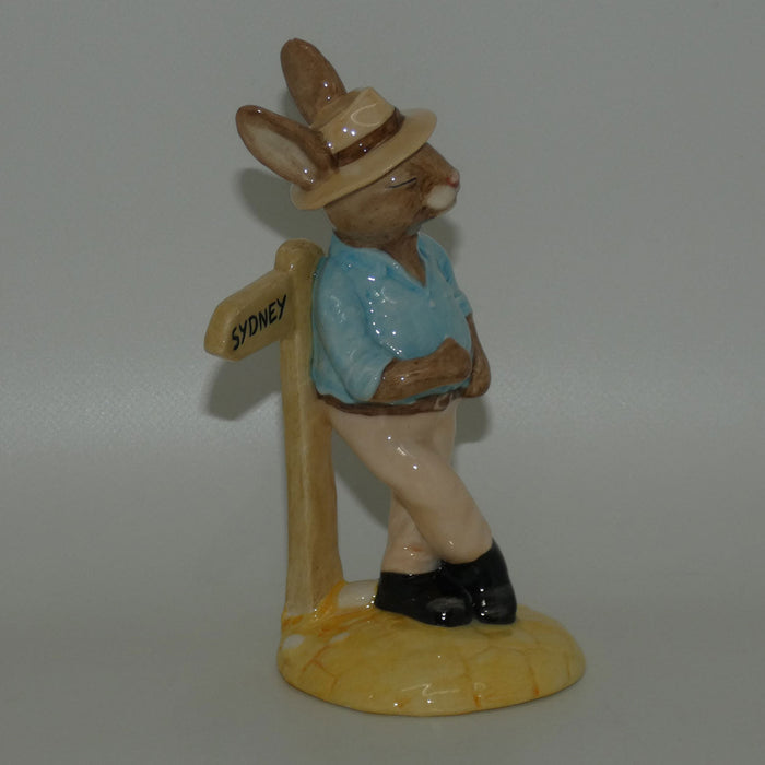 DB195 Royal Doulton Bunnykins Sydney (box | Cert | signed)