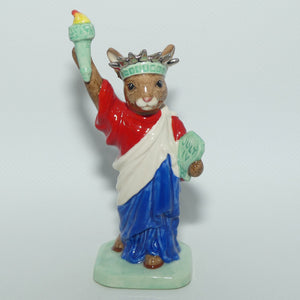 DB198 Royal Doulton Bunnykins Statue of Liberty | LE 7/3000 | Boxed