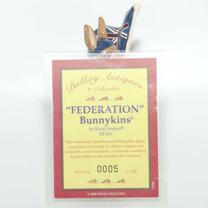 DB224 Royal Doulton Bunnykins Federation | LE 5/2500 | + Cert