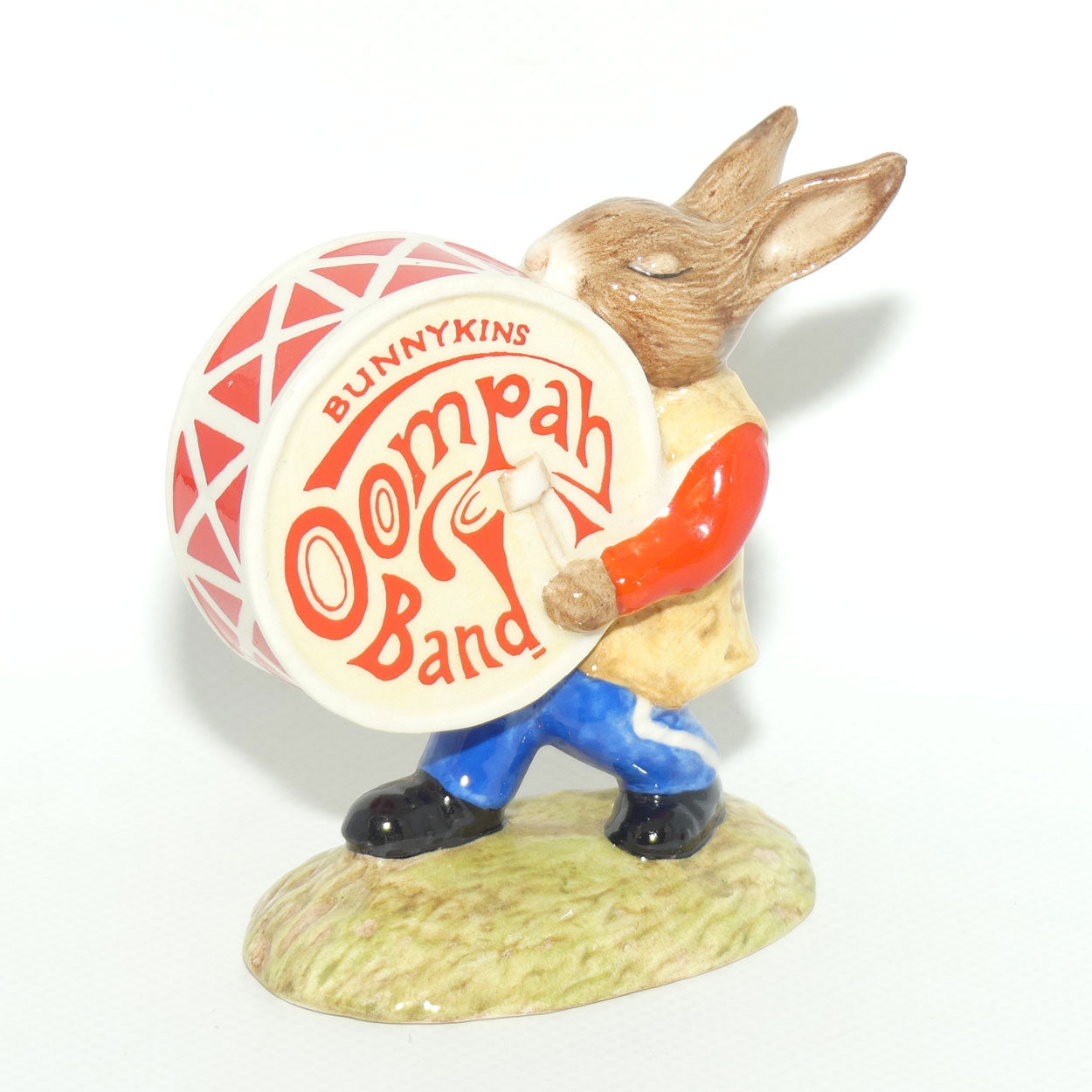 DB023-DB027 Royal Doulton Bunnykins Red Oompah Band Jubilee set