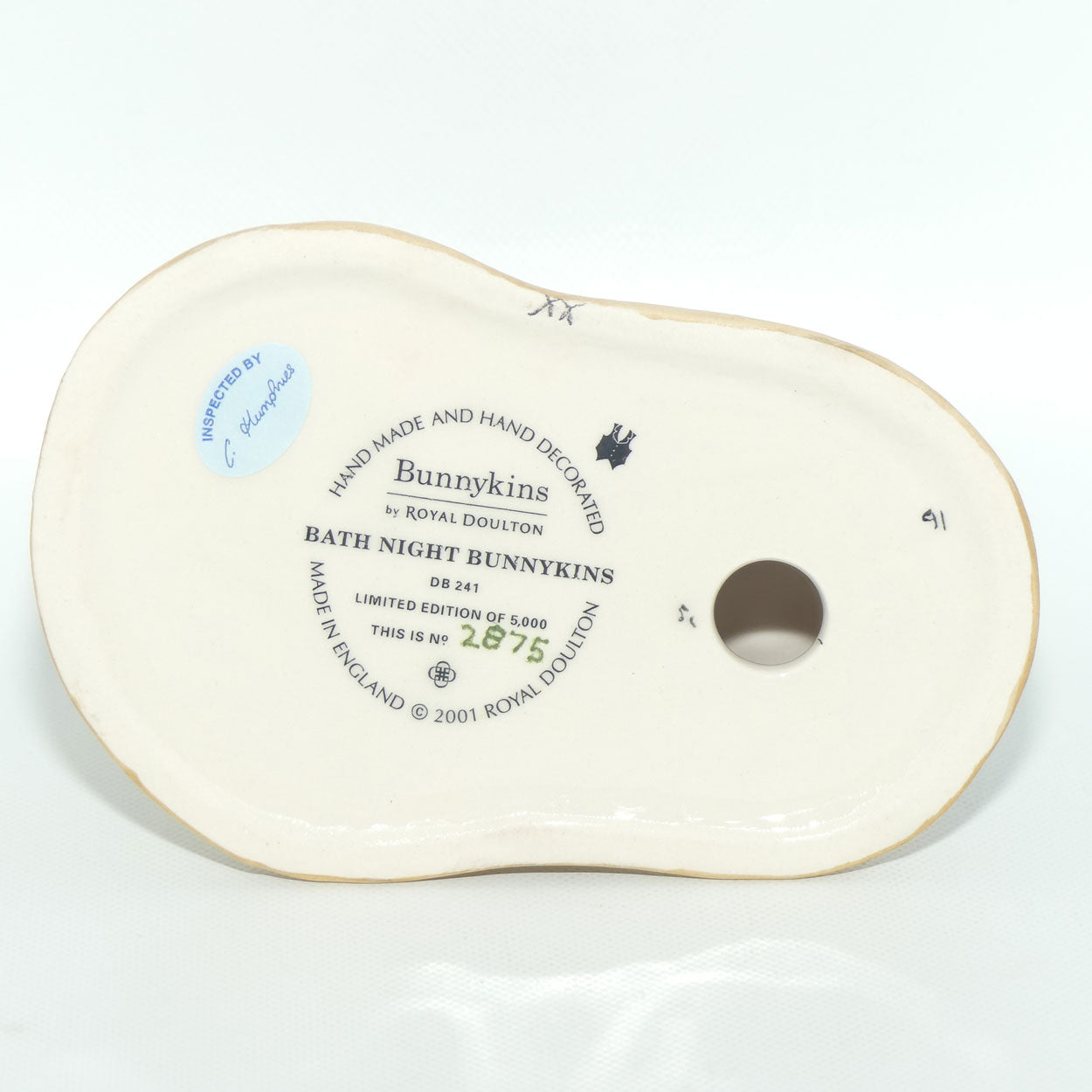 DB241 Royal Doulton Bunnykins Bath Night Tableau | LE 2875/5000 | box + Cert