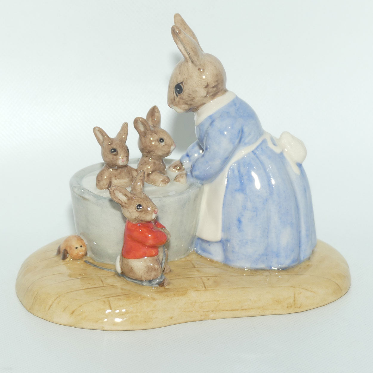 DB241 Royal Doulton Bunnykins Bath Night Tableau | LE 2875/5000 | box + Cert