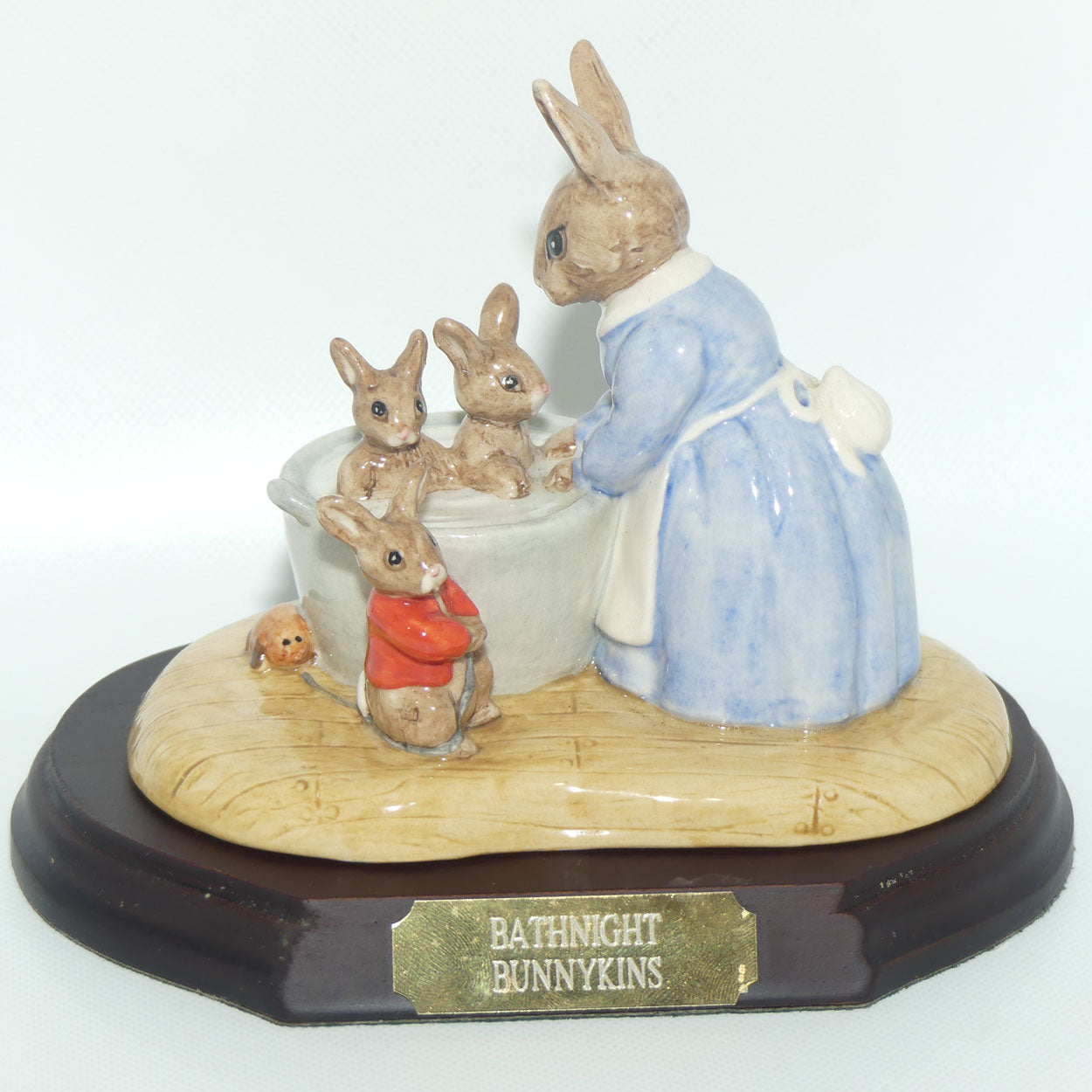 DB241 Royal Doulton Bunnykins Bath Night Tableau | LE 2883/5000 | no box